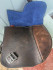 Repurposed Saddle Flap Bag
